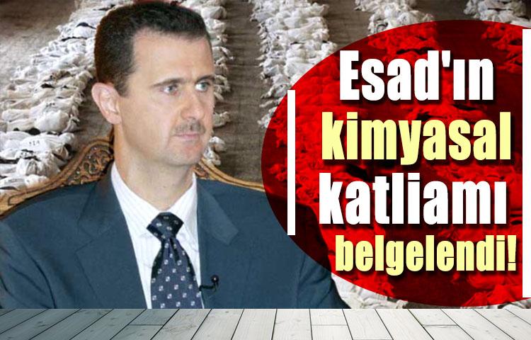 Esad ın kimyasal katliamı belgelendi