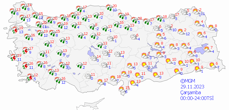 Kışın Gelişiyle Beraber Türkiye yi Sarmalayan Kar Ve Soğuk Hava Dalgaları