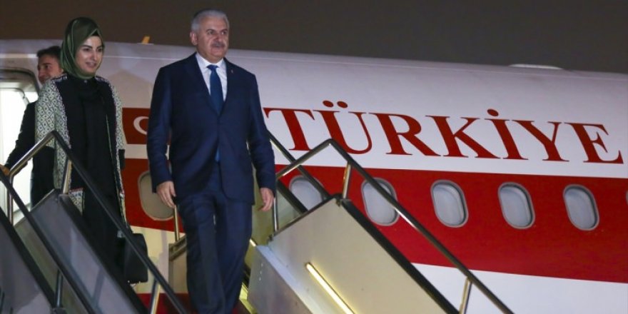 Başbakan Yıldırım'a görkemli karşılama