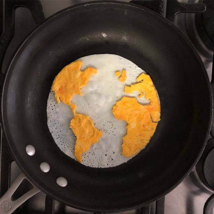 Meksikalı Sanatçı Michele Baldini'nin Omlet Sanatı hayran bıraktı 12