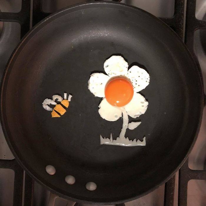 Meksikalı Sanatçı Michele Baldini'nin Omlet Sanatı hayran bıraktı 15