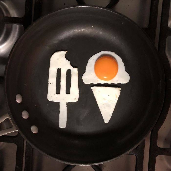 Meksikalı Sanatçı Michele Baldini'nin Omlet Sanatı hayran bıraktı 4