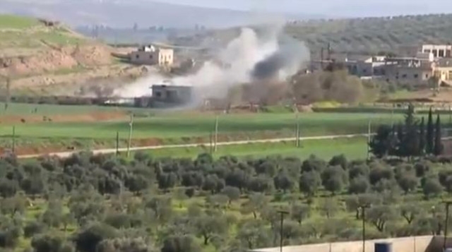 Afrin merkezinden ilk fotoğraflar geldi! 2