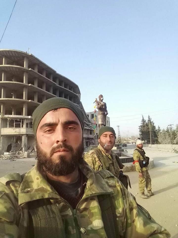 Afrin merkezinden ilk fotoğraflar geldi! 21
