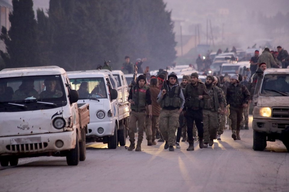 Afrin merkezinden ilk fotoğraflar geldi! 24