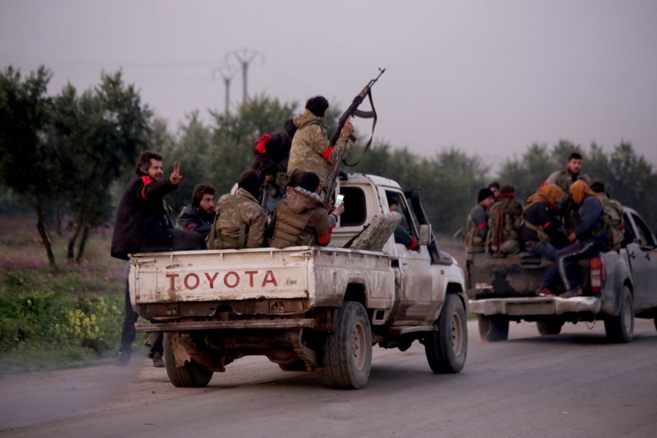 Afrin merkezinden ilk fotoğraflar geldi! 25