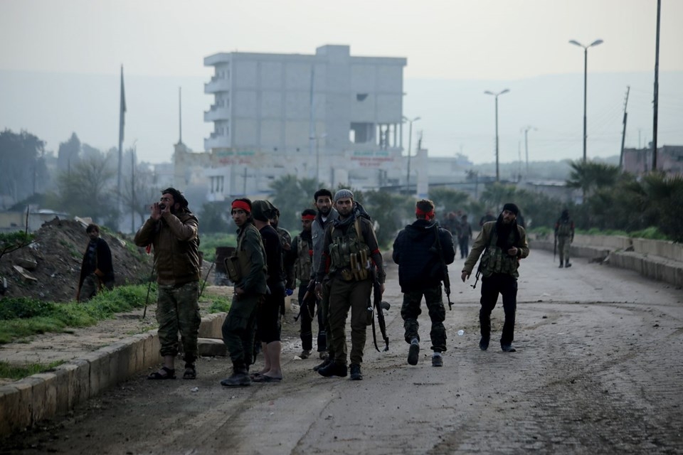 Afrin merkezinden ilk fotoğraflar geldi! 30