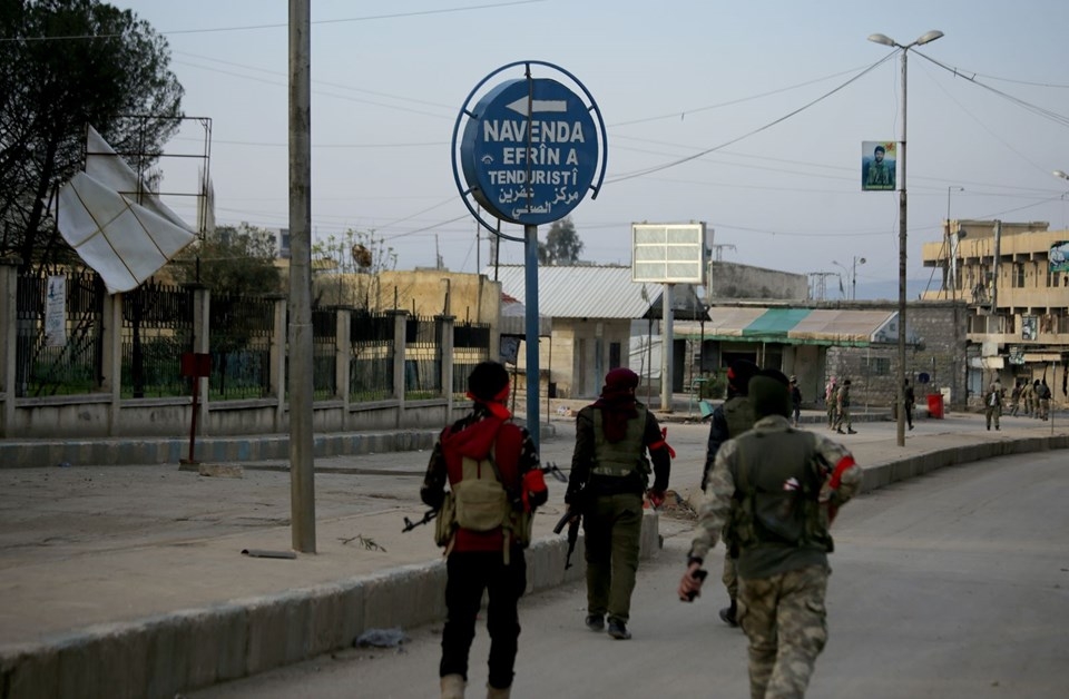 Afrin merkezinden ilk fotoğraflar geldi! 32