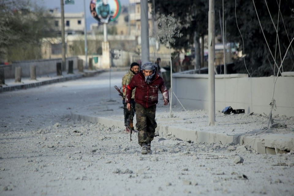 Afrin merkezinden ilk fotoğraflar geldi! 33