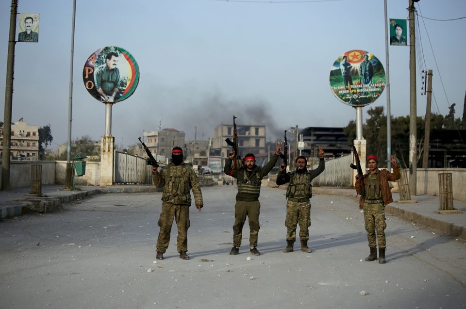 Afrin merkezinden ilk fotoğraflar geldi! 34