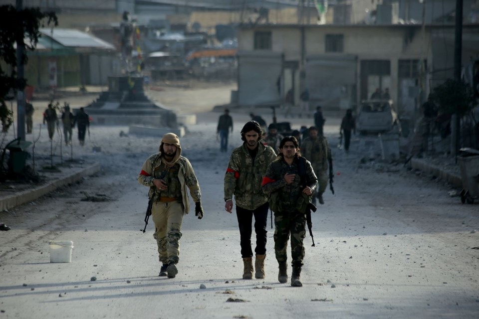 Afrin merkezinden ilk fotoğraflar geldi! 37