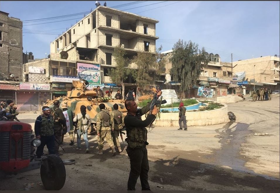 Afrin merkezinden ilk fotoğraflar geldi! 46
