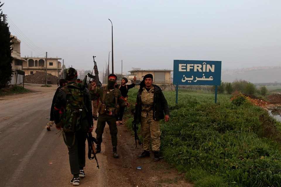Afrin merkezinden ilk fotoğraflar geldi! 49
