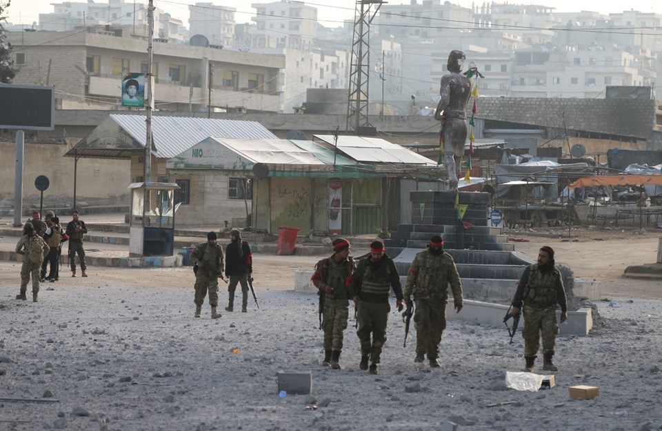Afrin merkezinden ilk fotoğraflar geldi! 52