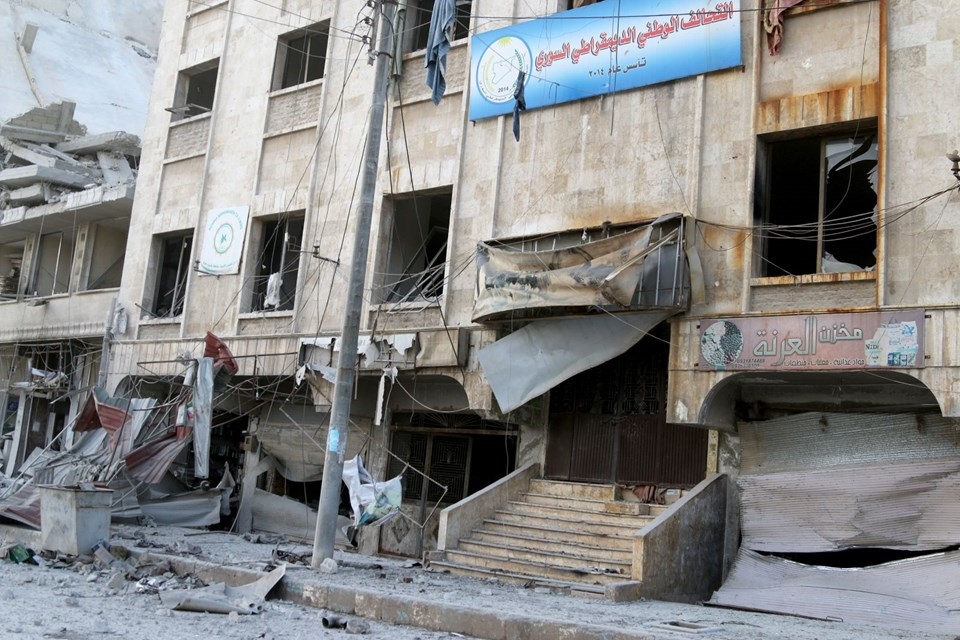 Afrin merkezinden ilk fotoğraflar geldi! 54
