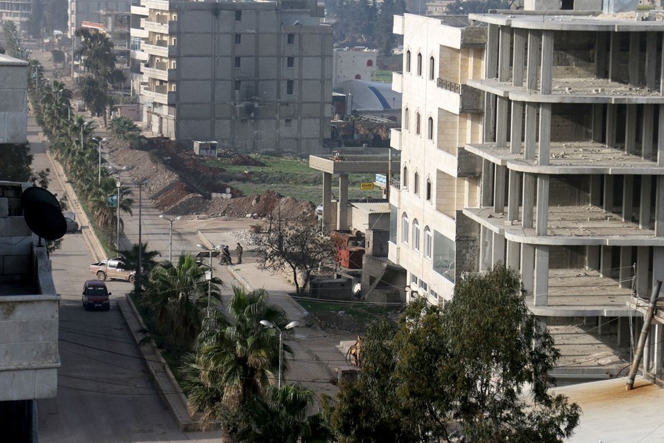 Afrin merkezinden ilk fotoğraflar geldi! 56
