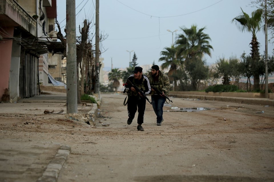 Afrin merkezinden ilk fotoğraflar geldi! 57