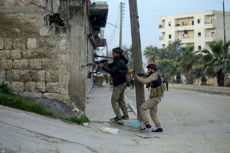 Afrin merkezinden ilk fotoğraflar geldi! 58