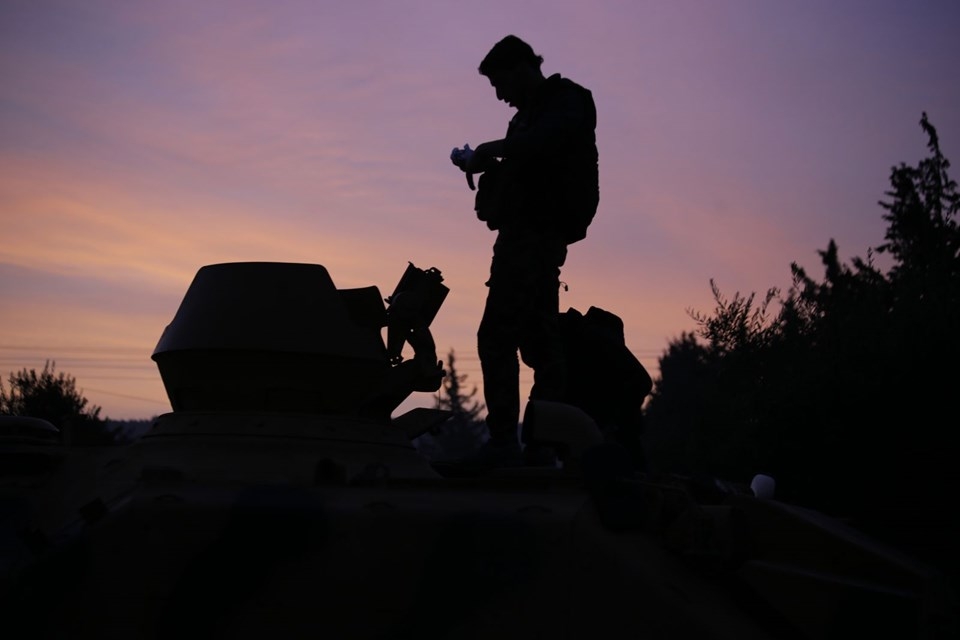 Afrin merkezinden ilk fotoğraflar geldi! 7