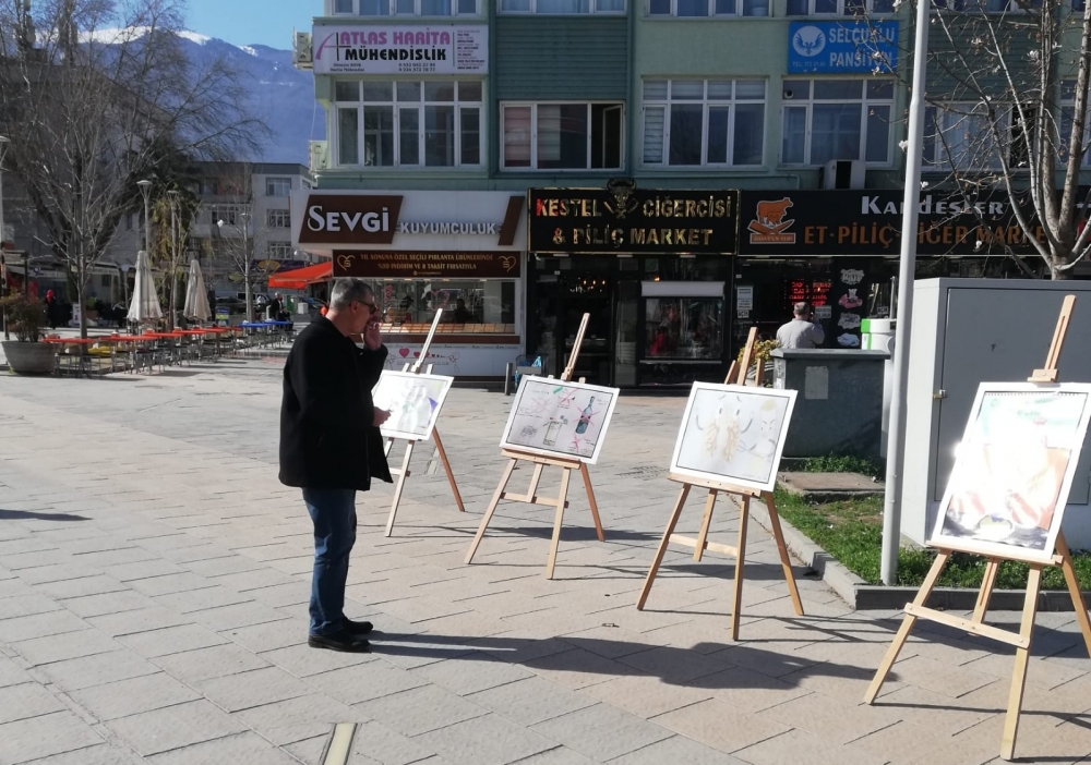 Kestel Yenimahalle İlkokulu'ndan örnek hareket! 14
