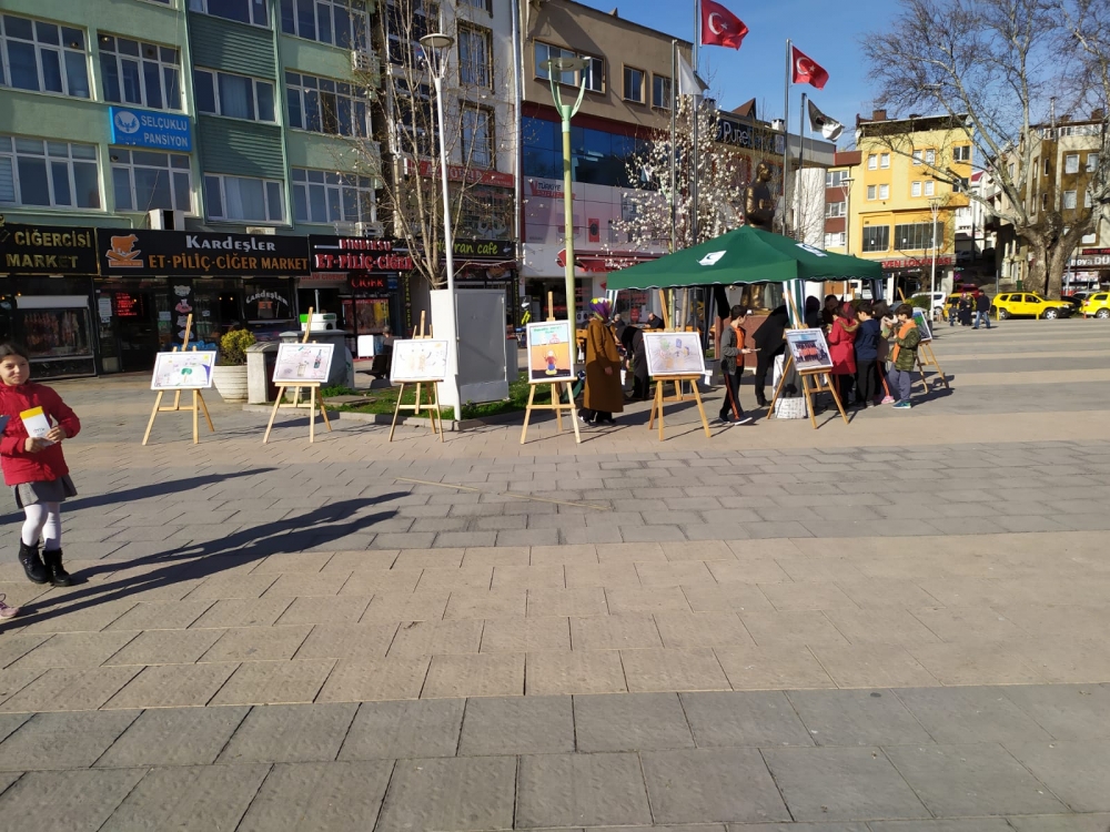 Kestel Yenimahalle İlkokulu'ndan örnek hareket! 20