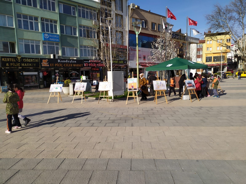 Kestel Yenimahalle İlkokulu'ndan örnek hareket! 21