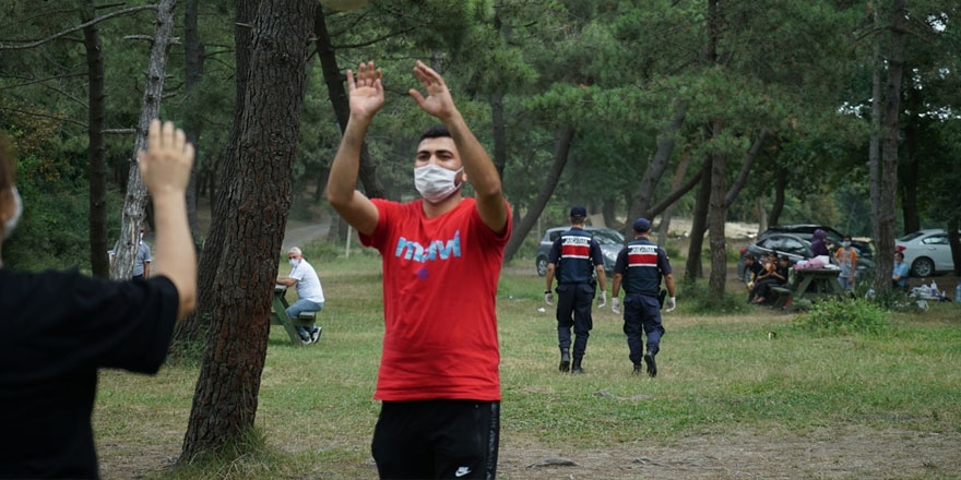 İstanbul'da Jandarma ekipleri piknik alanlarında denetim yaptılar! 1