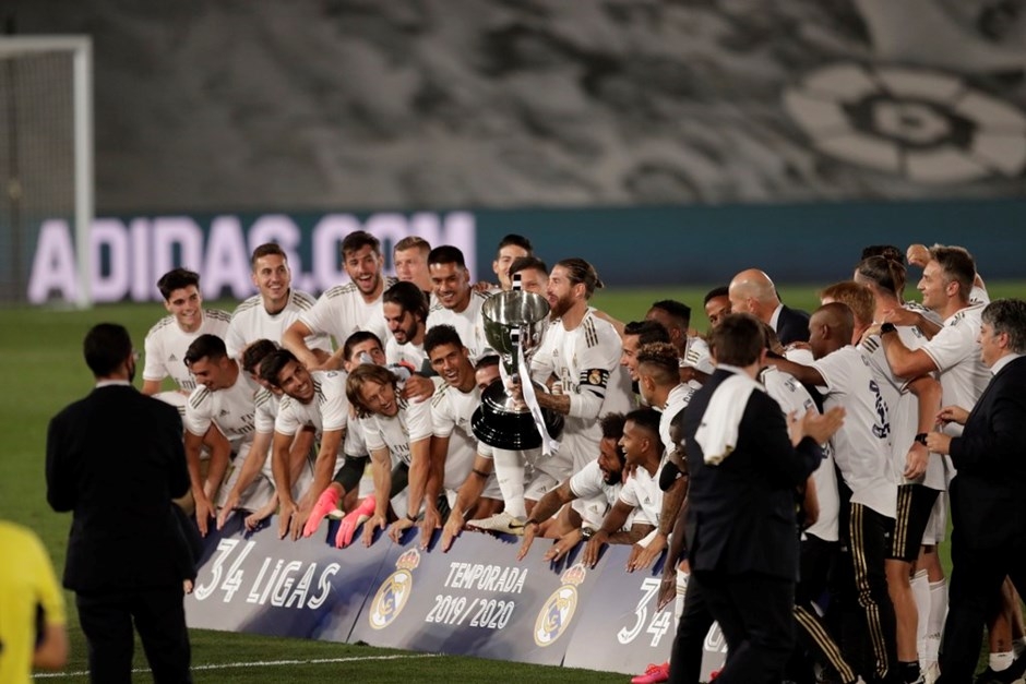 İspanya La Liga'da şampiyon Real Madrid! 1