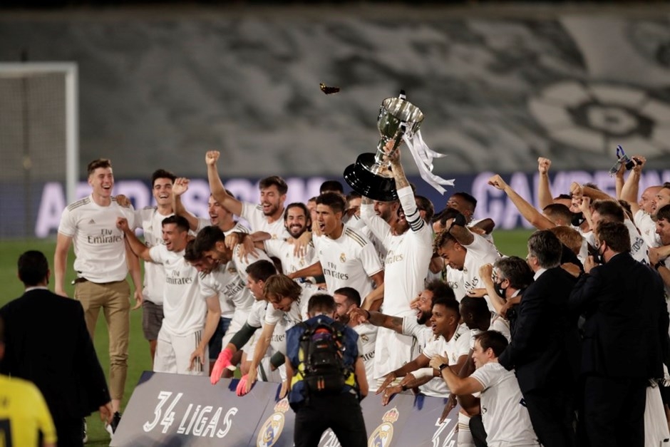 İspanya La Liga'da şampiyon Real Madrid! 10