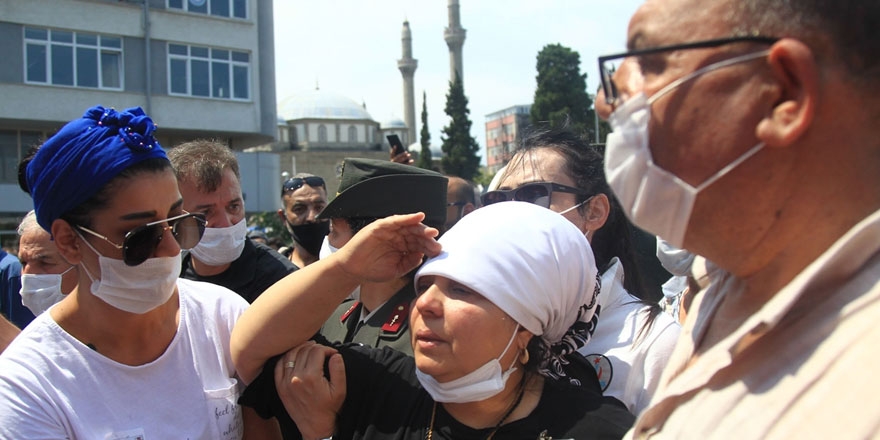 Mersin şehidi Caner Mayendağı Samsun'da son yolculuğuna uğurlandı 1