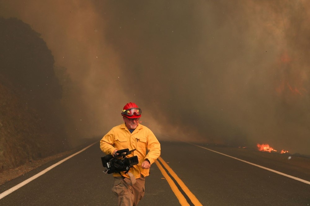 California'da 8 bin kilometrekare alan yandı, rekor kırıldı 11