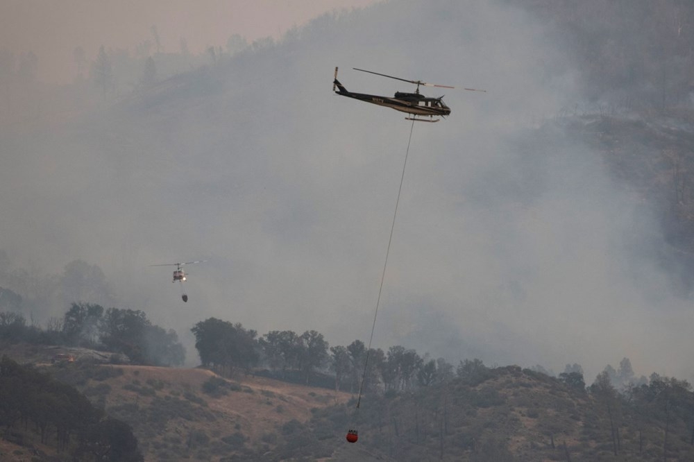 California'da 8 bin kilometrekare alan yandı, rekor kırıldı 13