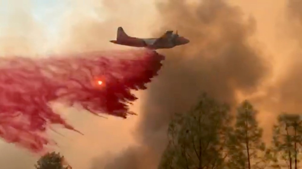 California'da 8 bin kilometrekare alan yandı, rekor kırıldı 8