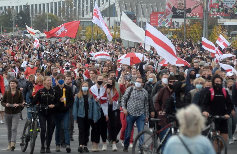 Belarus'ta Lukaşenko karşıtı gösteriler 7. haftasında 12