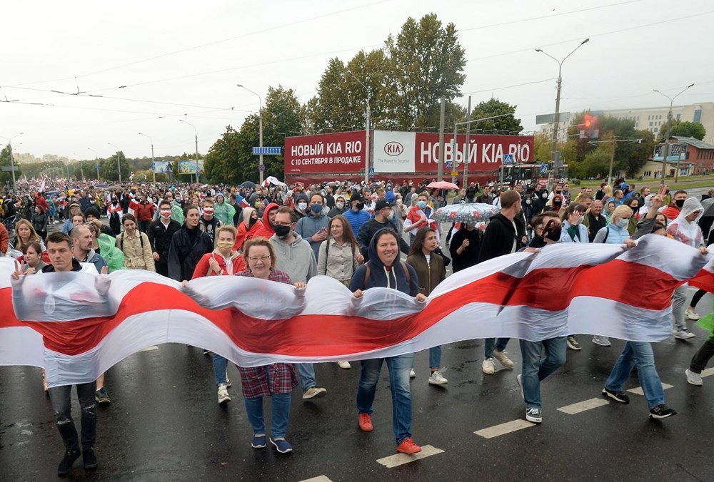 Belarus'ta Lukaşenko karşıtı gösteriler 7. haftasında 8