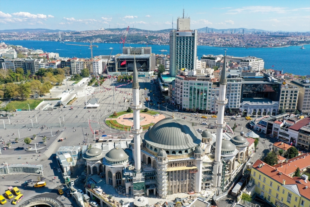 Taksim'e yapılan camide sona yaklaşıldı! Yüzde 80'i tamamlandı 3