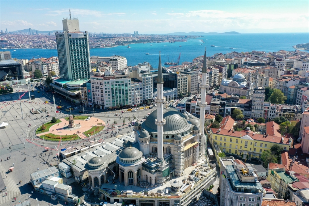 Taksim'e yapılan camide sona yaklaşıldı! Yüzde 80'i tamamlandı 4