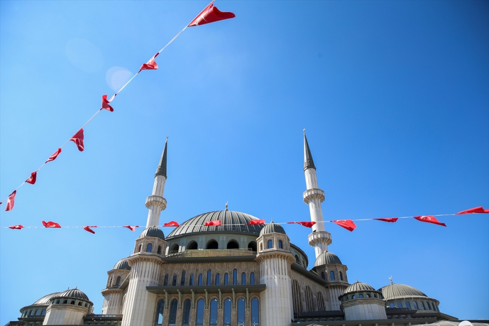 Taksim'e yapılan camide sona yaklaşıldı! Yüzde 80'i tamamlandı 6