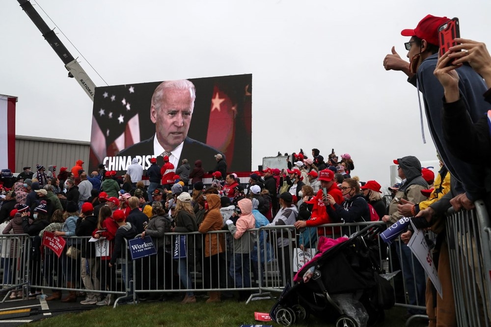 ABD'de seçimlerinde son viraja girildi: Anketlere göre Biden önde 5