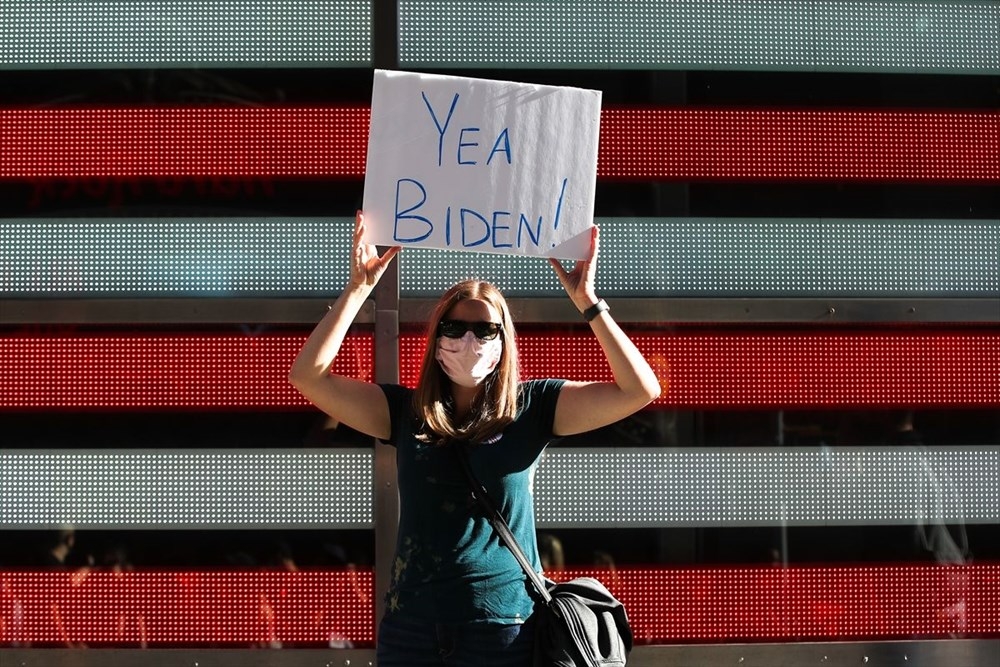 ABD'de halk seçimin galibi Biden'ın zaferini kutladı 17