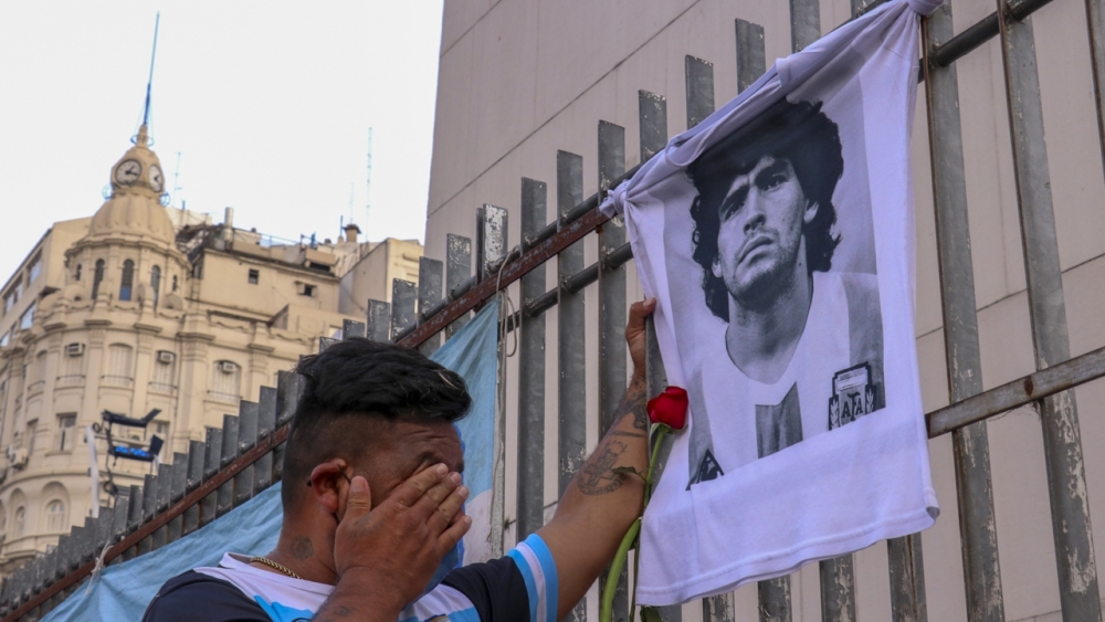 Maradona'nın ölümü Arjantin halkını yasa boğdu 14