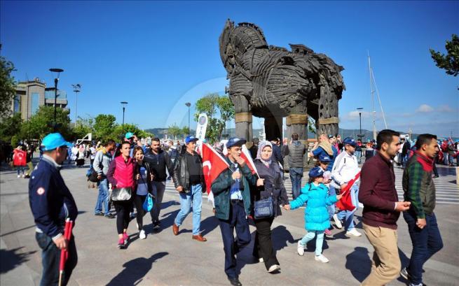Çanakkale'de 1 Mayıs kutlamaları 3