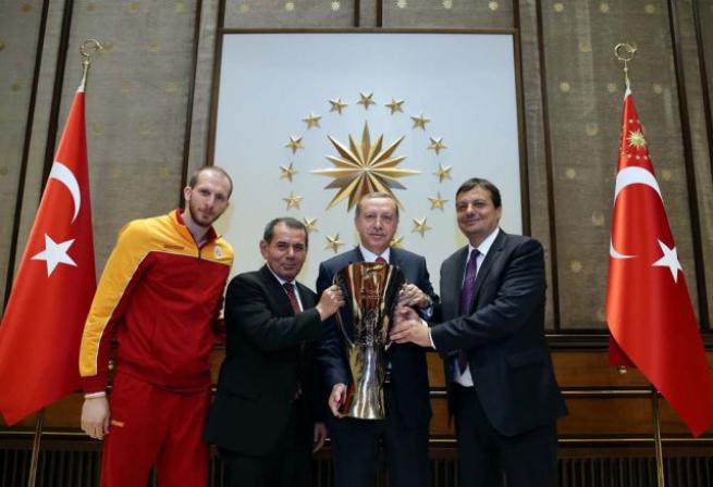 Eurocup Şampiyonu Galatasaray Erkek Basketbol Takımı Külliye'de 5