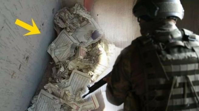 PKK’lılar Kuran-ı Kerim’leri parçaladı 11