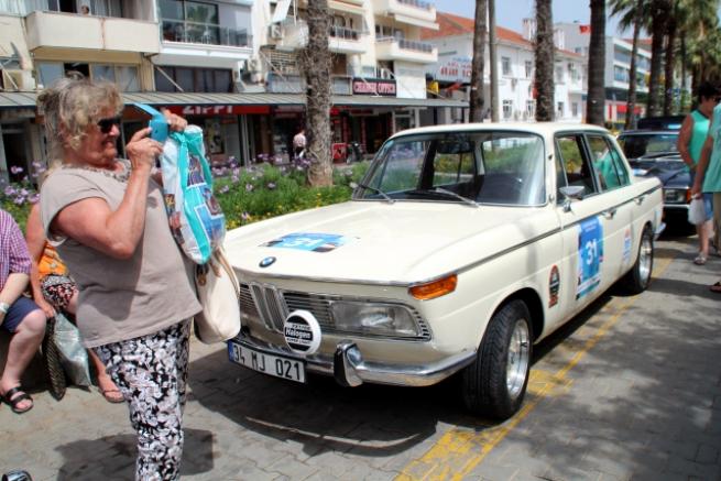 Marmaris'te klasik otomobil yarışı 9