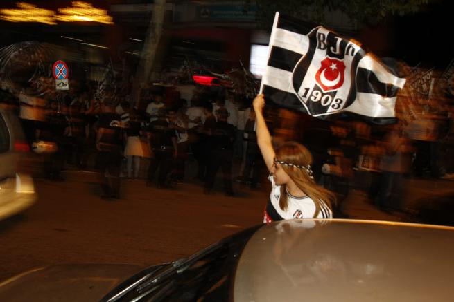 Beşiktaş şampiyonluğu böyle kutladı 2