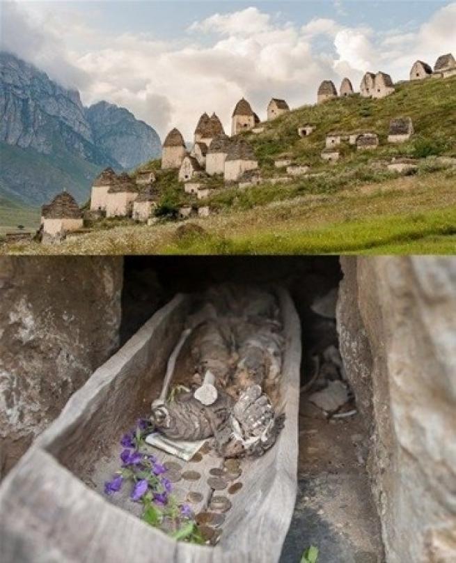 Rusya’daki “Ölüm şehri” Dargavs 13