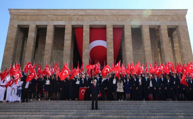 Anıtkabir'de 19 Mayıs coşkusu 10