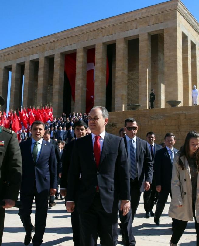 Anıtkabir'de 19 Mayıs coşkusu 14