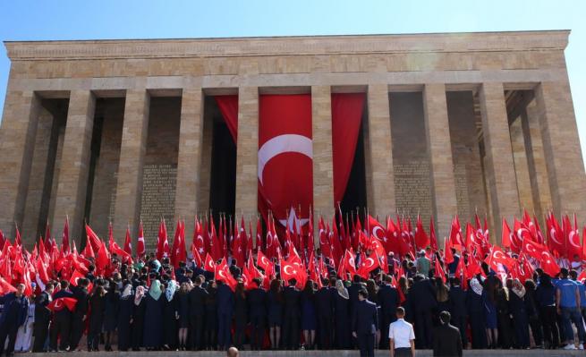 Anıtkabir'de 19 Mayıs coşkusu 24